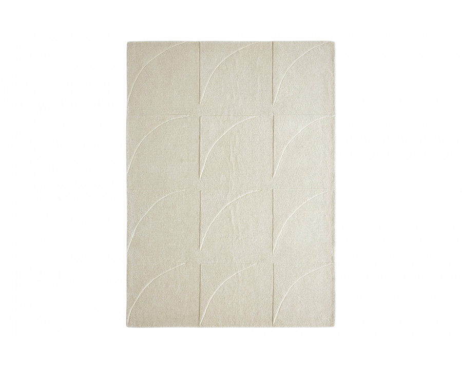 Renwil Napoli Rug - Off-White, 9,1" X 13,1"