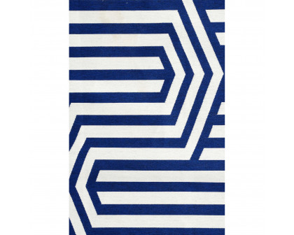 Renwil™ Bluebell Rug - Blue/White, 5" X 8"