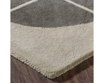 Renwil™ Perseverance Rug - Oatmeal/Charcoal, 16" X 16"