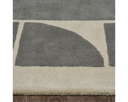 Renwil™ Perseverance Rug - Oatmeal/Charcoal, 16" X 16"