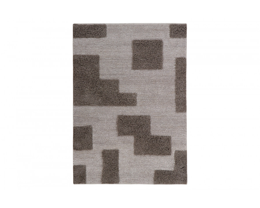 Renwil Ricotta Rug - Beige, 9" X 12"