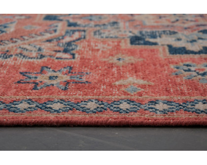 Renwil™ Turkmen Rug - Red, 5" x 8"