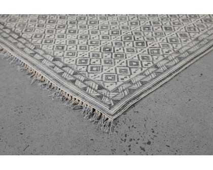 Renwil Tusca Rug - Beige/Black, 5,2" X 7,2"