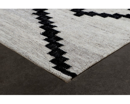 Renwil™ Zaatar Rug - Beige/Black, 3" x 4"