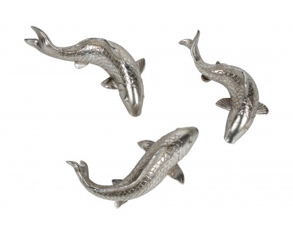 Renwil - Koi Statue Set Of 3