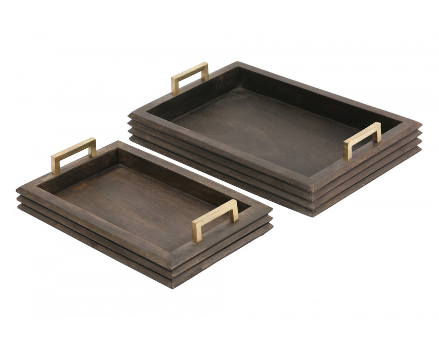 Renwil - Yucca Tray Set Of 2