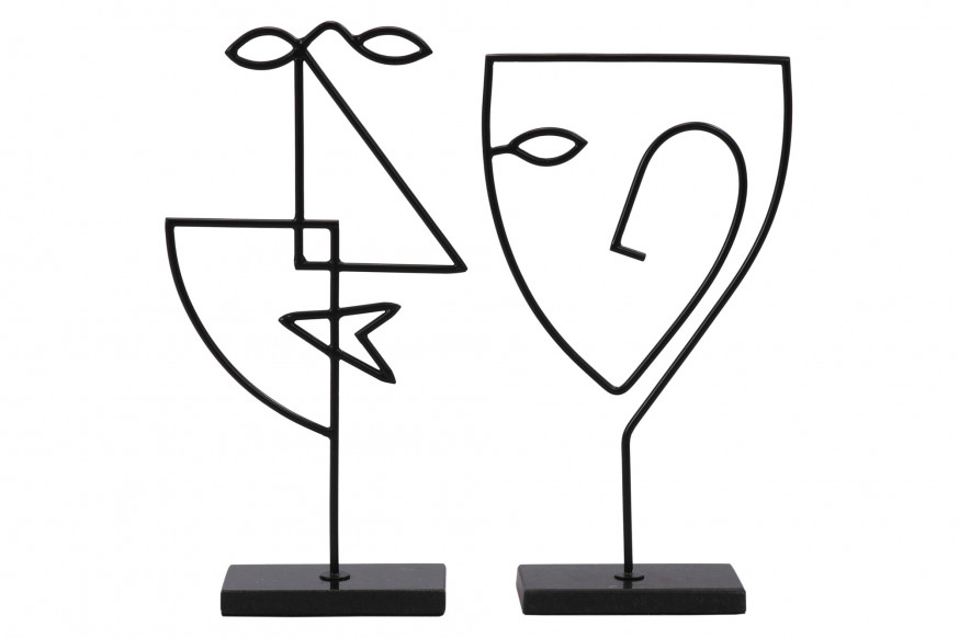 Renwil™ - Posie Statue Set Of 2