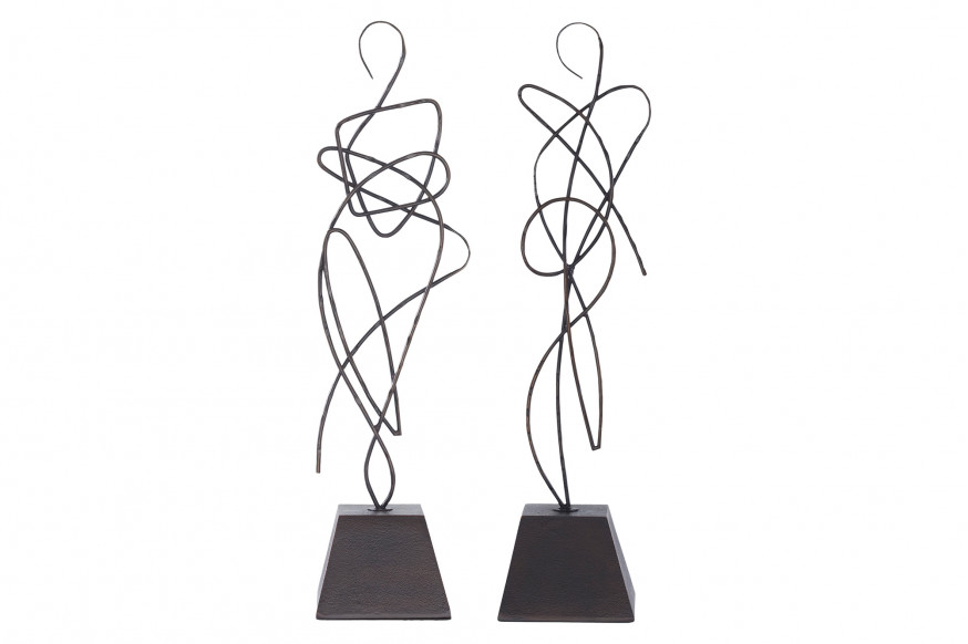 Renwil™ - Arabesque  Statue Set Of 2