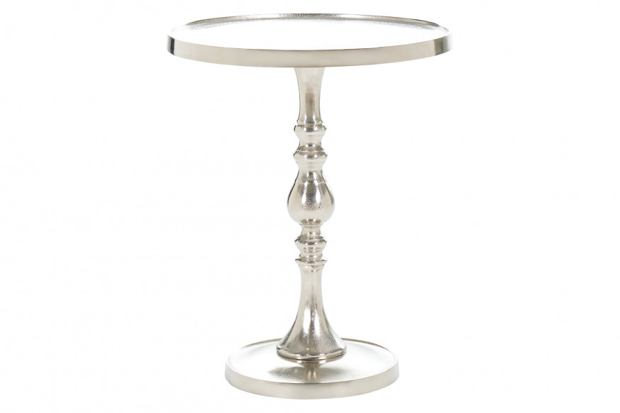 Renwil™ Romina Accent Table - Raw Nickel