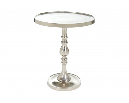 Renwil™ Romina Accent Table - Raw Nickel