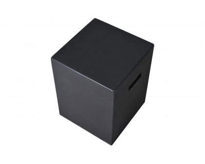 Renwil™ Penda Indoor/Outdoor Side Table - Matte Black