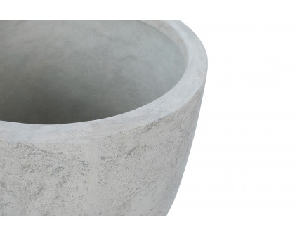 Renwil Nelia Outdoor Planter - Beige/Taupe