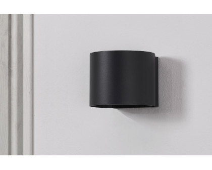 Renwil Lark Wall Sconces - Black