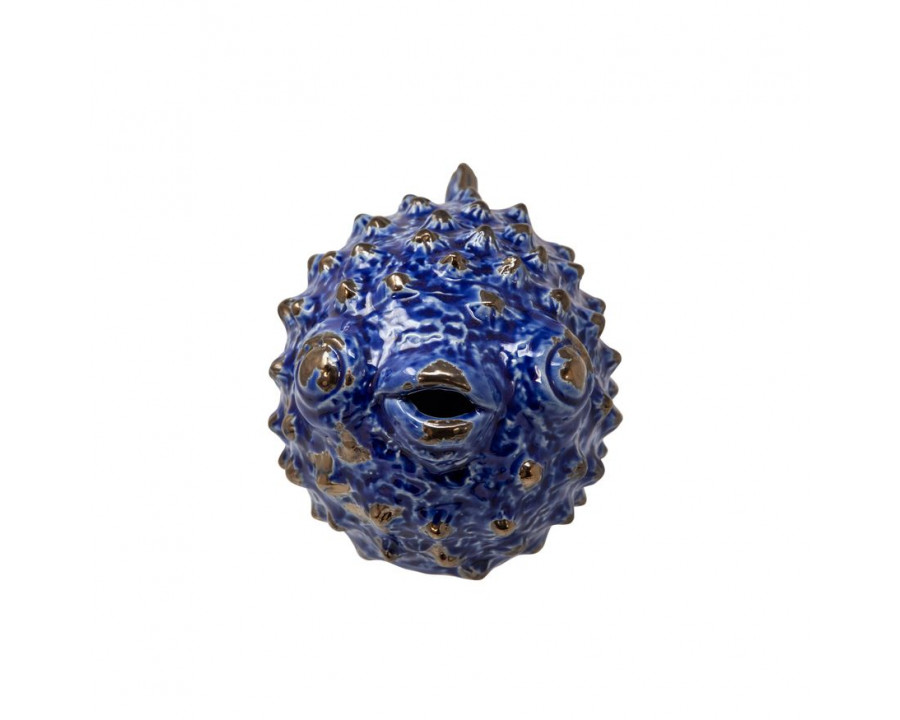 Sagebrook - 10" Ceramic Puffer Fish