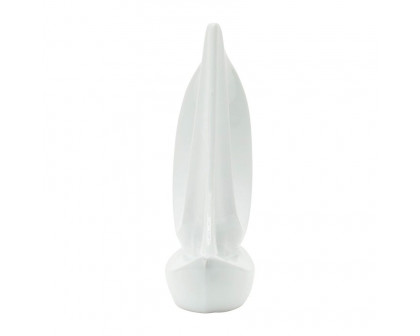 Sagebrook 13" Ceramic Sailboat - White