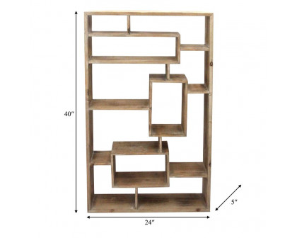 Sagebrook Wooden Wall Shelf