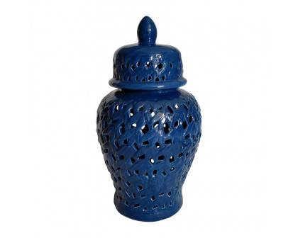 Sagebrook 24" Pierced Temple Jar