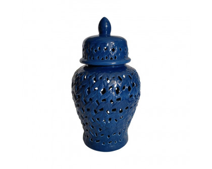 Sagebrook 24" Pierced Temple Jar