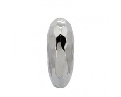 Sagebrook 8" Ceramic Heart - Silver