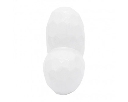 Sagebrook 11" Ceramic Heart - White