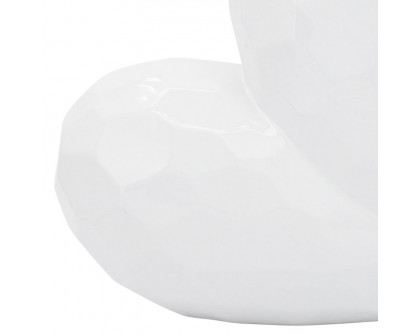 Sagebrook 11" Ceramic Heart - White