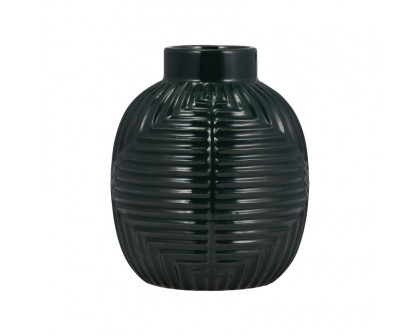 Sagebrook 20" Ceramic Striped Texture Vase