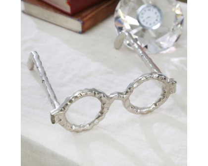 Sagebrook™ Aluminum Glasses Sculpture - Silver