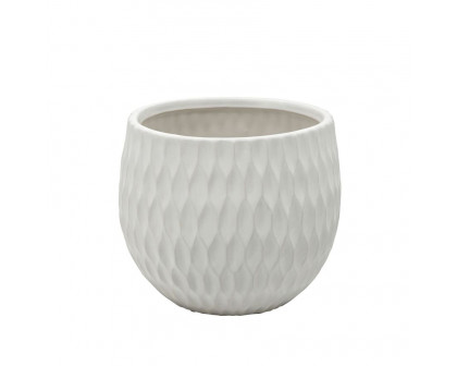 Sagebrook™ Ceramic Planters (Set Of 3) - Matte White