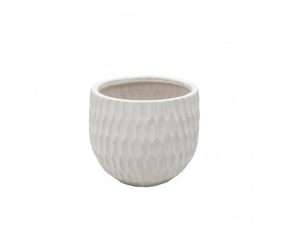 Sagebrook™ Ceramic Planters (Set Of 3) - Matte White