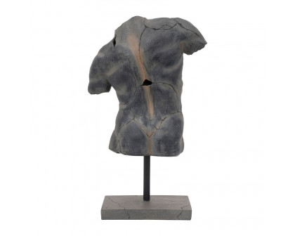 Sagebrook™ Cracked Torso Sculpture - Brown