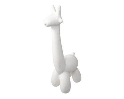 Sagebrook Giraffe Balloon Animal - White