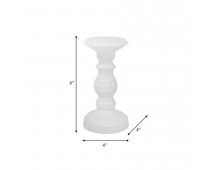 Sagebrook 12.25" Dimpled Candle Holder