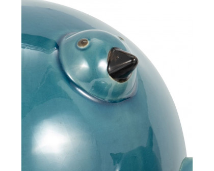 Sagebrook™ 7.5" Ceramic Birds (Set Of 3) - Teal