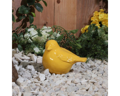 Sagebrook 8" Ceramic Bird Figurine - Yellow