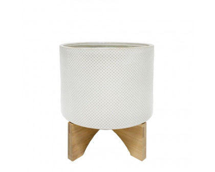 Sagebrook 8" Ceramic Planter On Stand