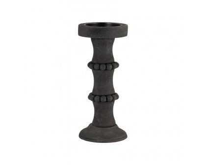 Sagebrook 14" Wooden Antique Style Candle Holder