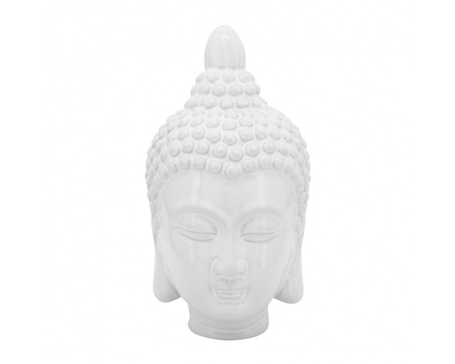 Sagebrook 10" Ceramic Buddha Head