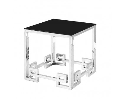 Sagebrook Stainless Steel End Table