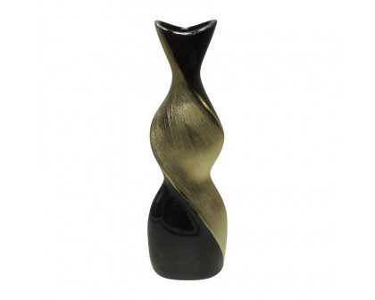 Sagebrook 24" Ceramic Twisted Vase