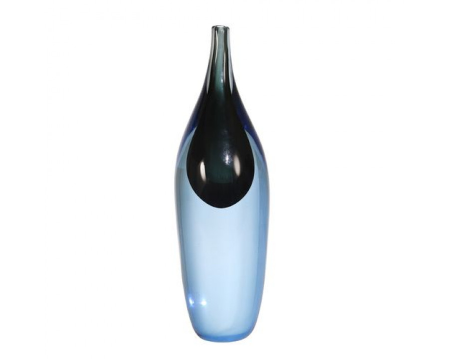 Sagebrook 14" Glass Decor - Blue