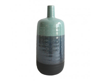 Sagebrook 17" Ceramic Tri-Colored Speckled Vase