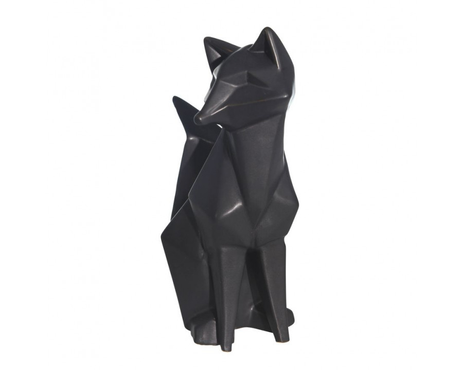 Sagebrook - 10" Ceramic Modern Fox Figurine