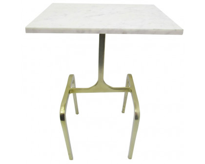 Sagebrook Metal 4-Legged Accent Table