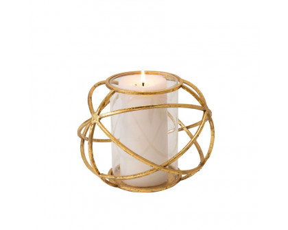 Sagebrook 6" Orb Candle Holders (Set Of 2)