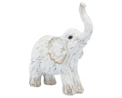 Sagebrook 11" Elephant Figurine