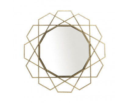 Sagebrook Metal Geometric Mirror