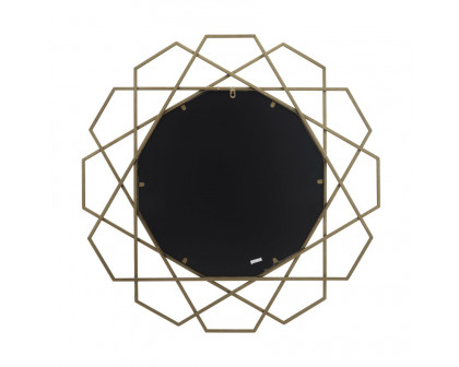 Sagebrook™ Metal Geometric Mirror - Gold