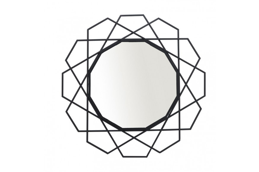 Sagebrook™ Metal Geometric Mirror - Black