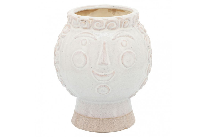 Sagebrook™ 6" Grandma Face Planter - Ivory