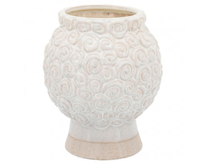 Sagebrook™ 6" Grandma Face Planter - Ivory